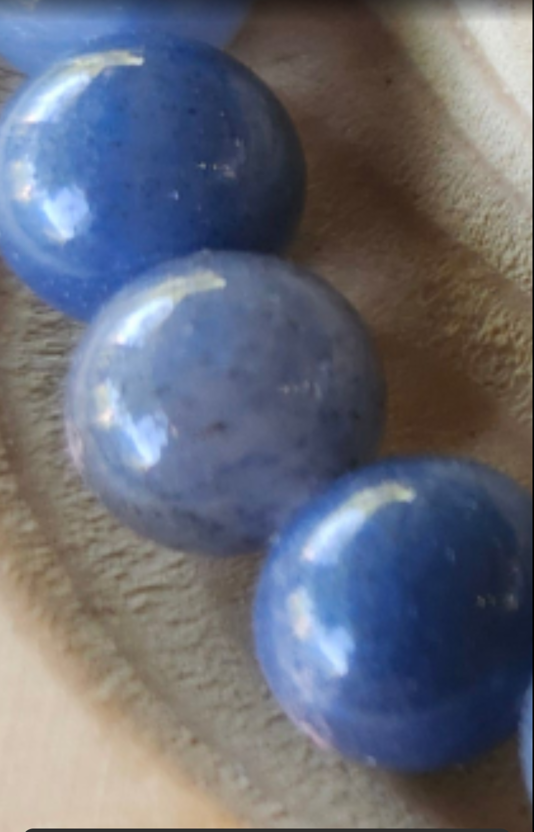 Blue Aventurine Beaded Bracelet