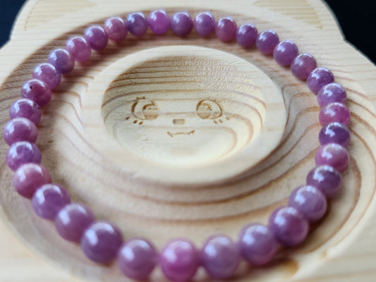 Ruby 6mm Bracelet