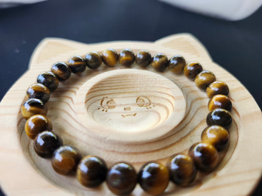 Natural Tiger's Eye - High Quality Beaded Bracelet